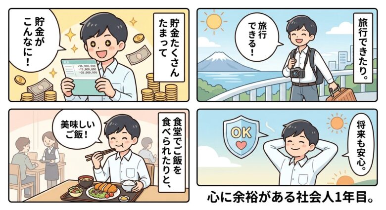 社会人1年目 150万円 貯金